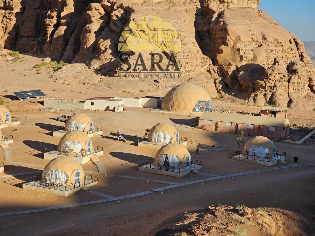 Sara Luxury Rum Camp Wadi Rum Buitenkant foto