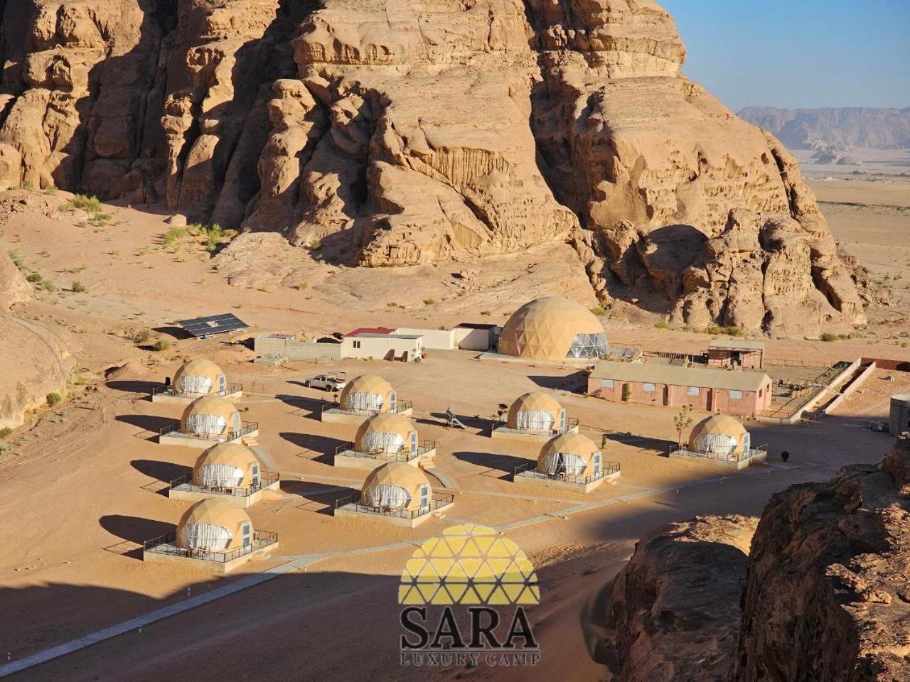 Sara Luxury Rum Camp Wadi Rum Buitenkant foto