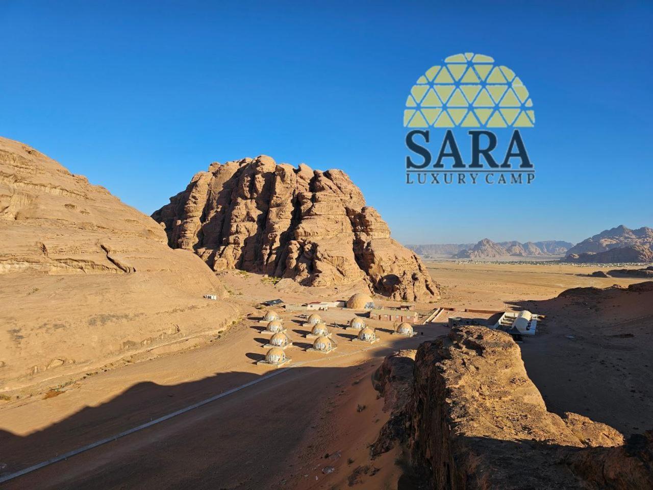 Sara Luxury Rum Camp Wadi Rum Buitenkant foto