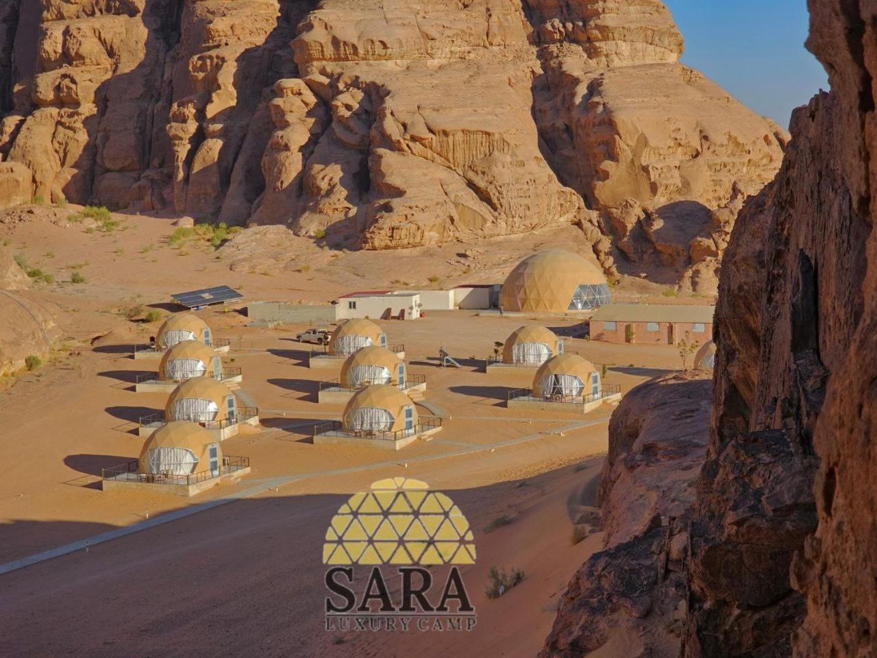 Sara Luxury Rum Camp Wadi Rum Buitenkant foto