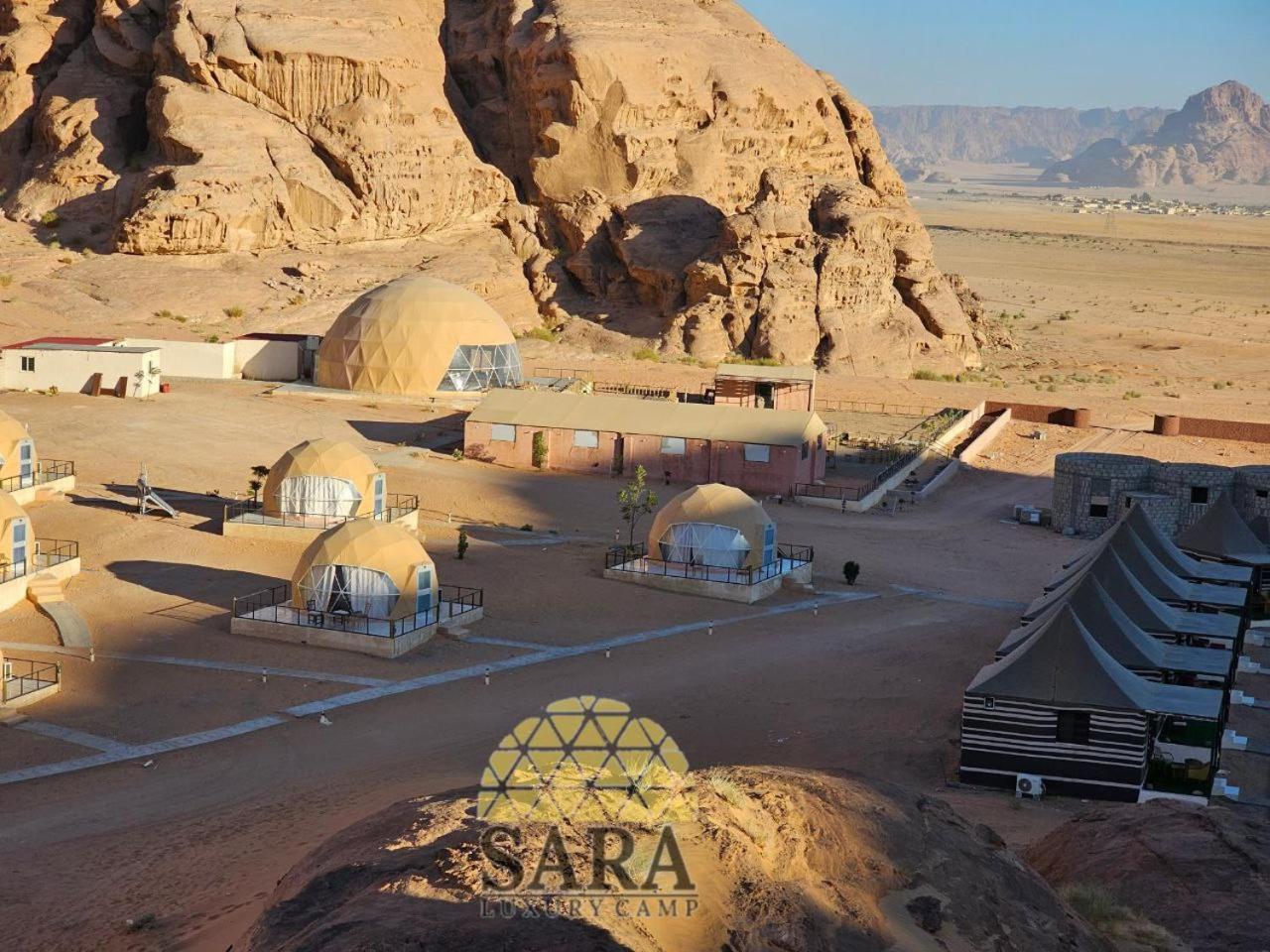 Sara Luxury Rum Camp Wadi Rum Buitenkant foto