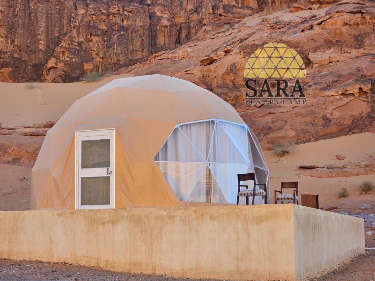 Sara Luxury Rum Camp Wadi Rum Buitenkant foto