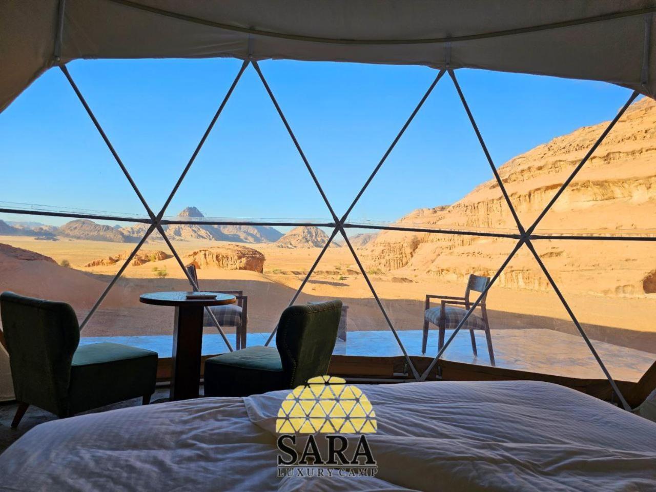 Sara Luxury Rum Camp Wadi Rum Buitenkant foto