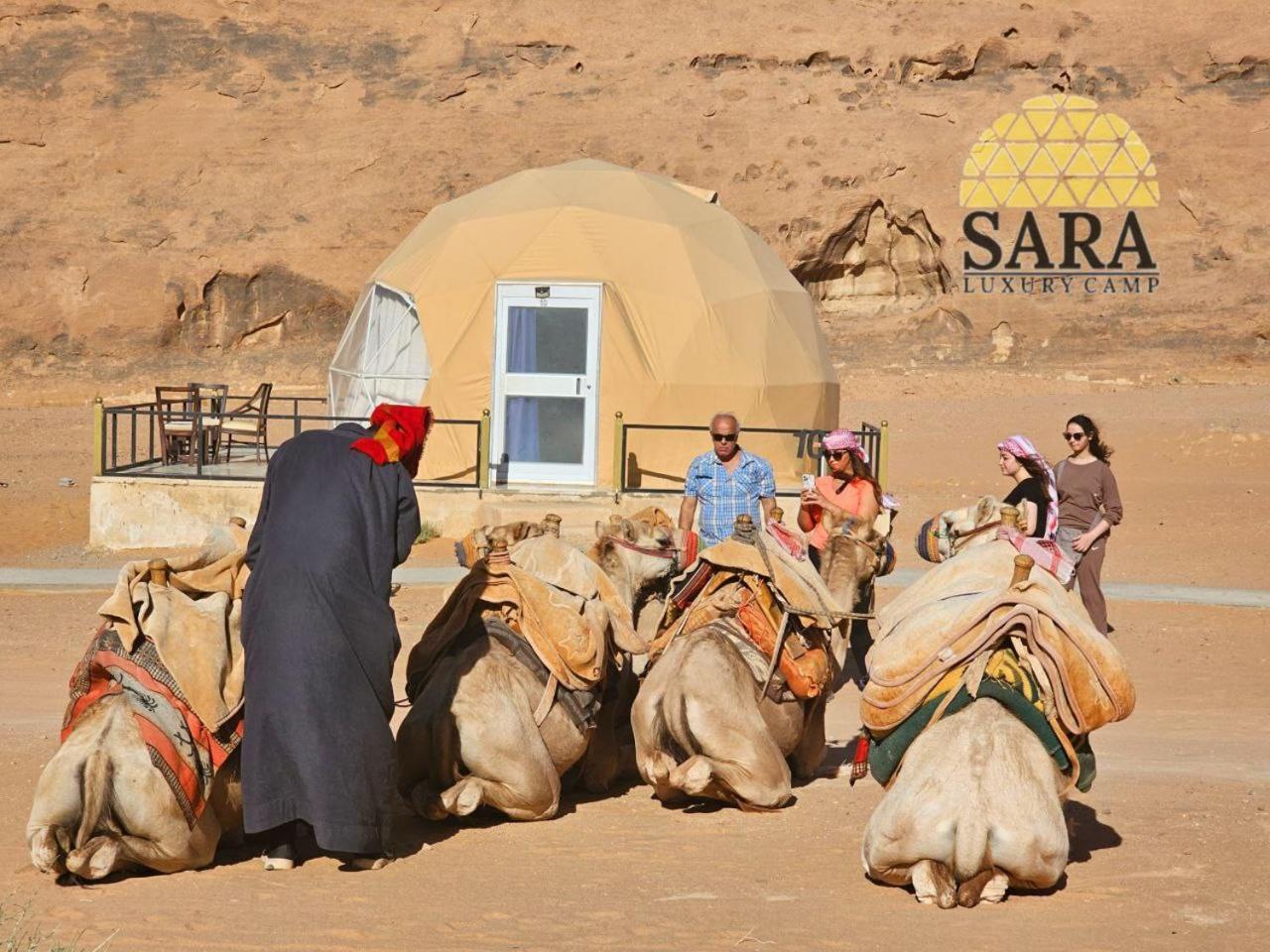 Sara Luxury Rum Camp Wadi Rum Buitenkant foto