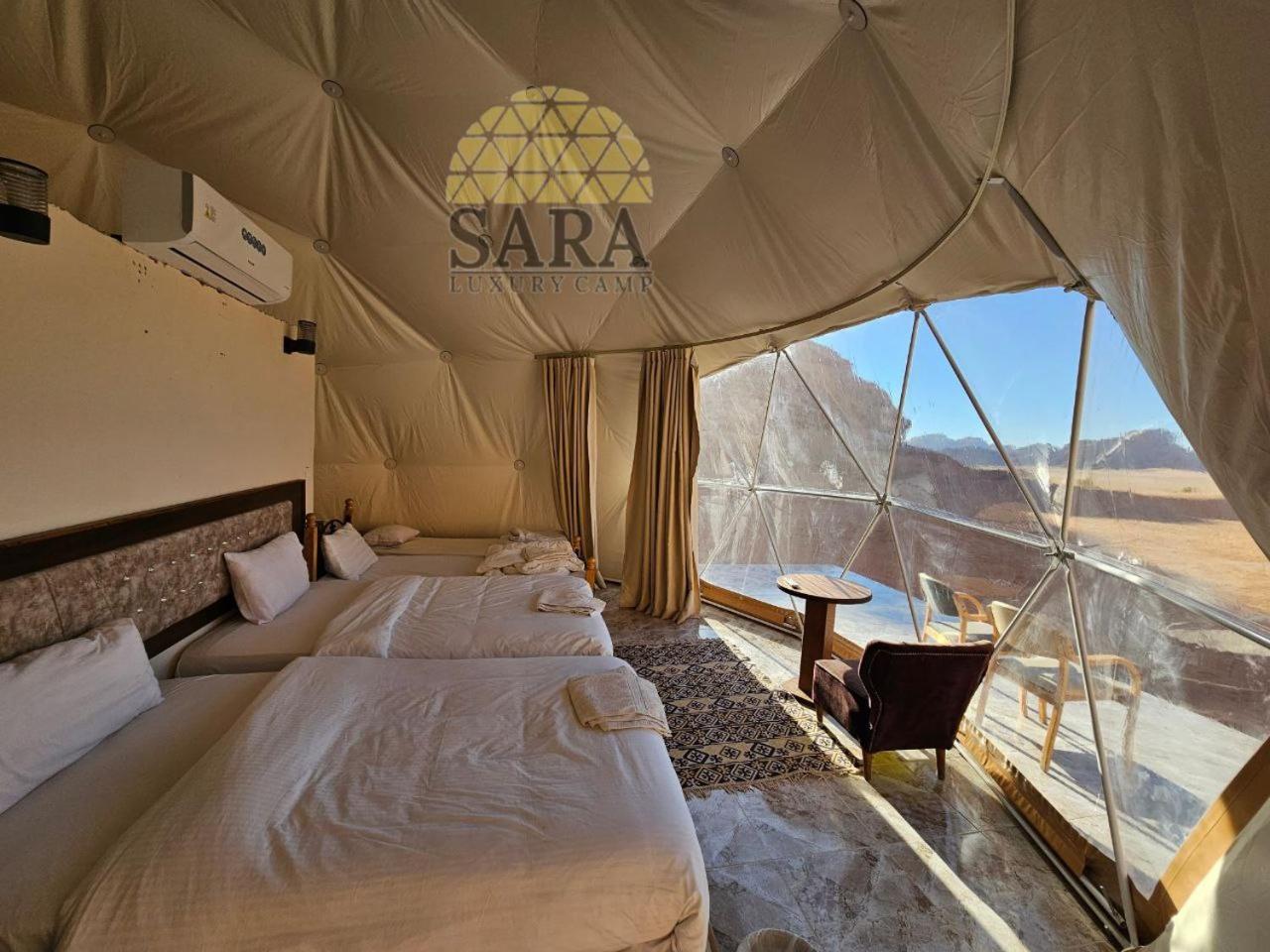 Sara Luxury Rum Camp Wadi Rum Buitenkant foto